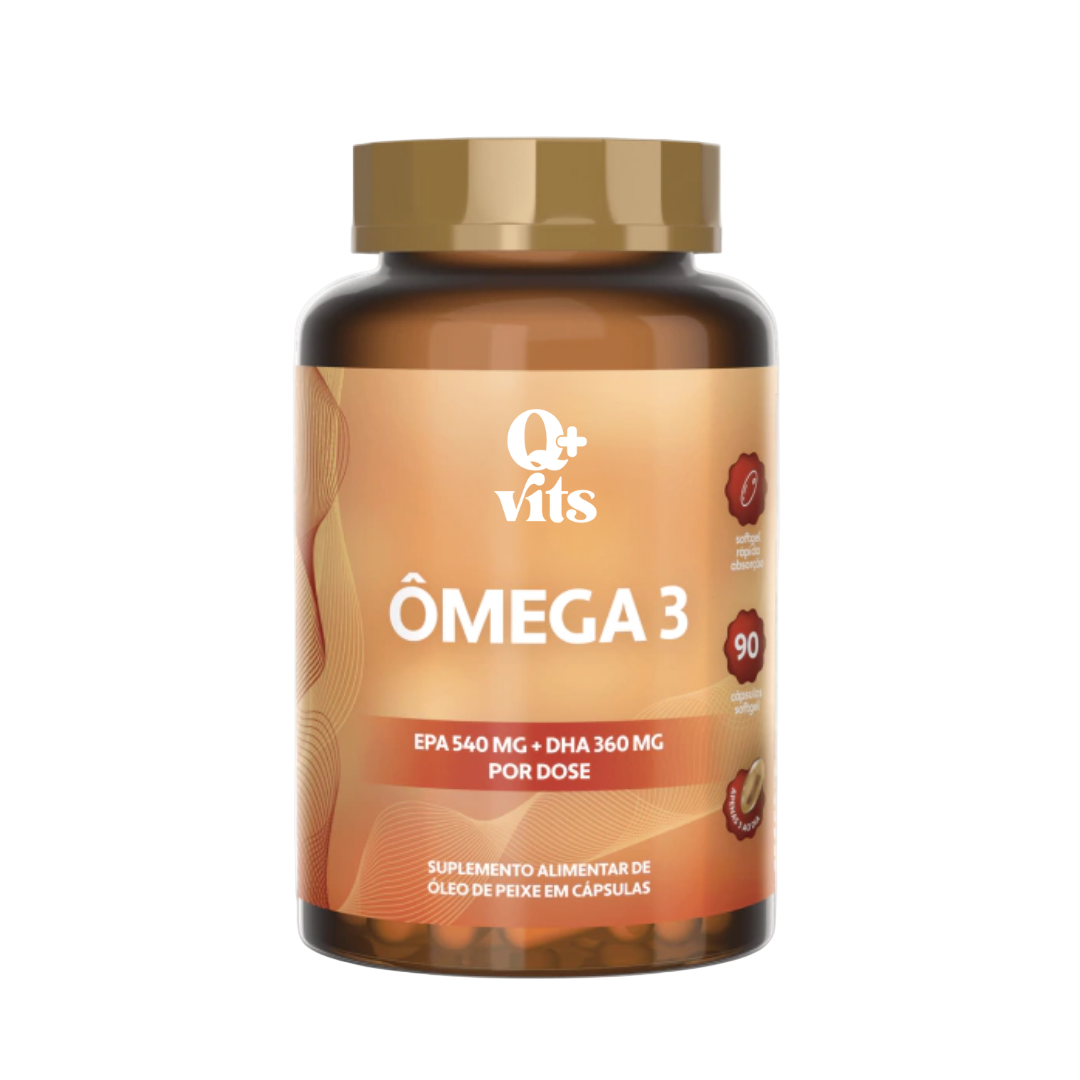 Ômega 3 1000mg EPA 540mg DHA 360mg 90 Cápsulas Softgel