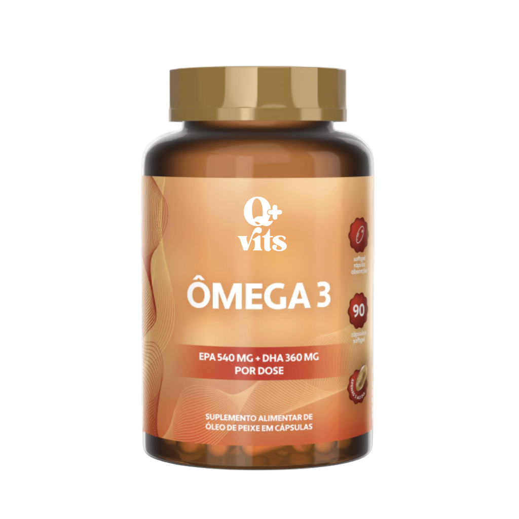 Ômega 3 1000mg EPA 540mg DHA 360mg 90 Cápsulas Softgel