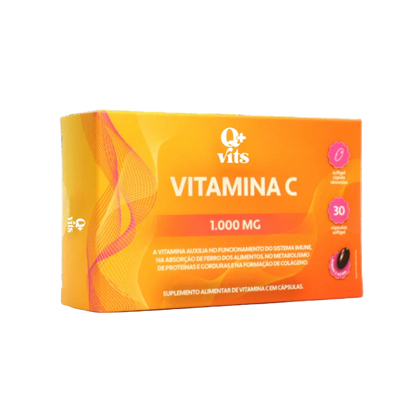 Vitamina C 1.000MG 30 Cápsulas Softgel