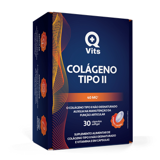 Colágeno Tipo II 40mg 30 Cápsulas Softgel - secondary