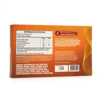 Vitamina C + Arginina 500MG 30 Cápsulas Softgel - secondary