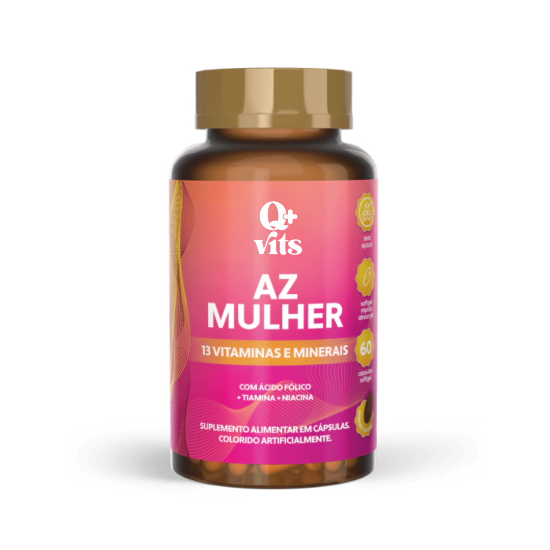 AZ Mulher Completo 60 Cápsulas Softgel