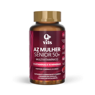 AZ Mulher Sênior 50+  60 Cápsulas Softgel