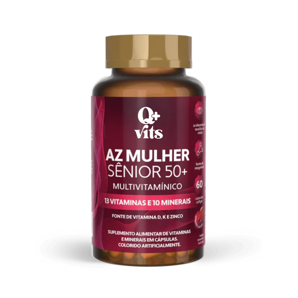 AZ Mulher Sênior 50+  60 Cápsulas Softgel