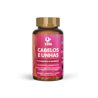 Cabelos e Unhas 30 Cápsulas Softgel