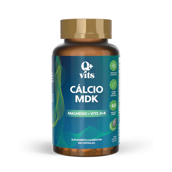 Cálcio MDK 60 Cápsulas Softgel