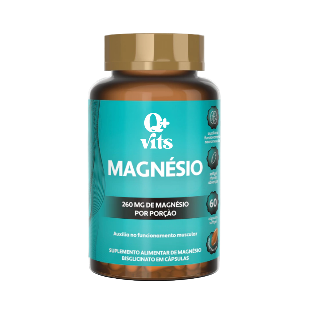 Magnésio 60 Cápsulas Softgel
