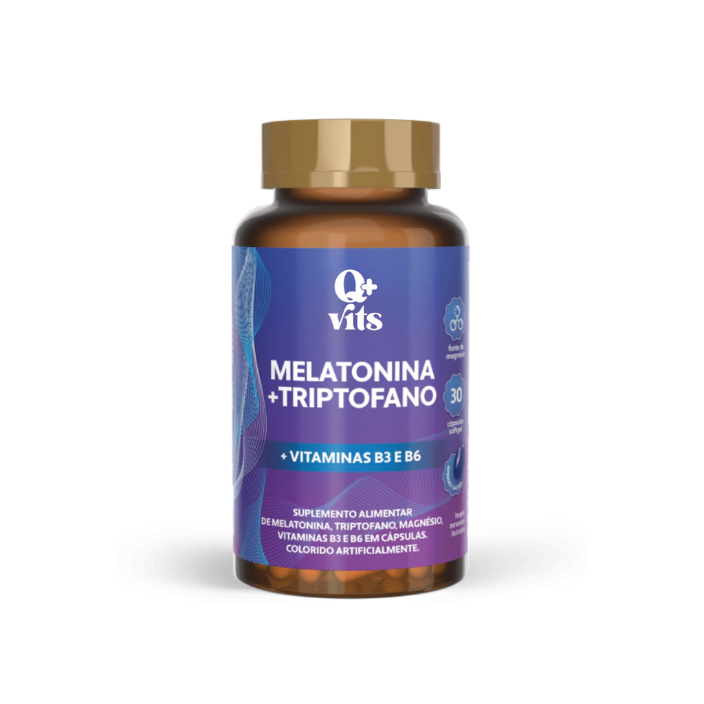 Melatonina + Triptofano 30 Cápsulas Softgel