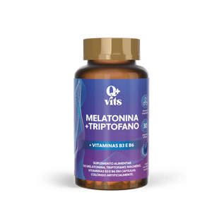 Melatonina + Triptofano 30 Cápsulas Softgel