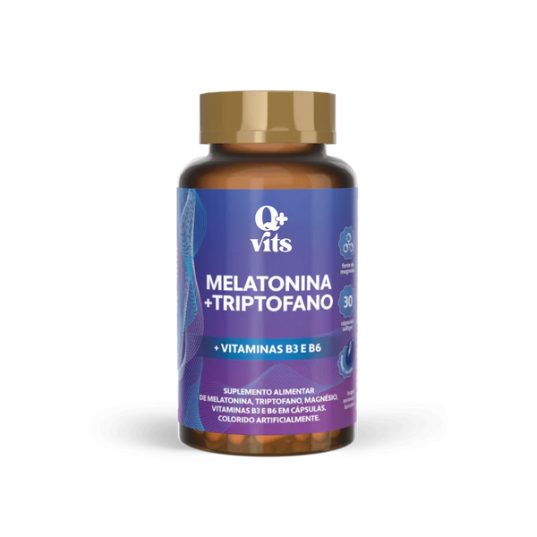Melatonina + Triptofano 30 Cápsulas Softgel