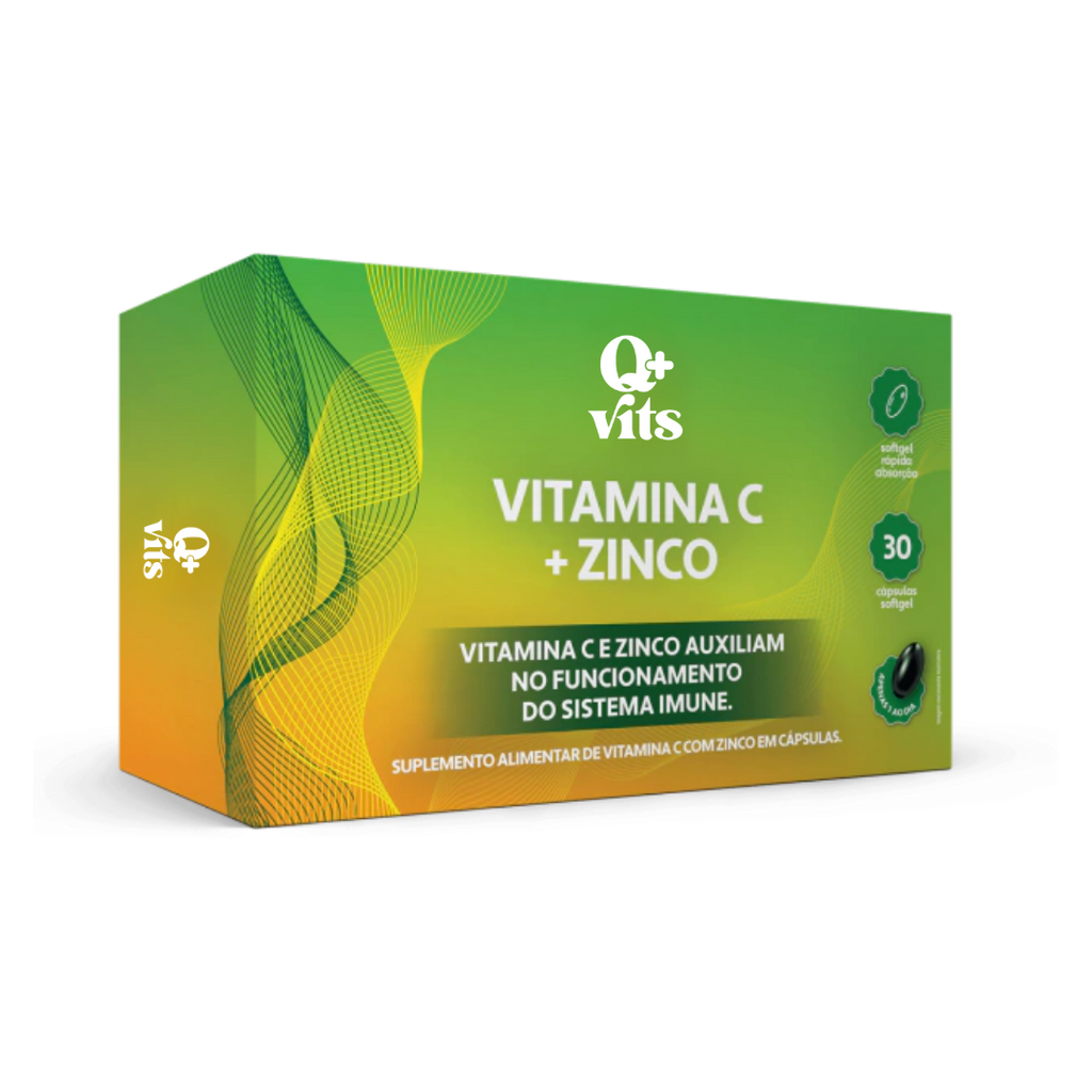 Vitamina C + Zinco 30 Cápsulas Softgel