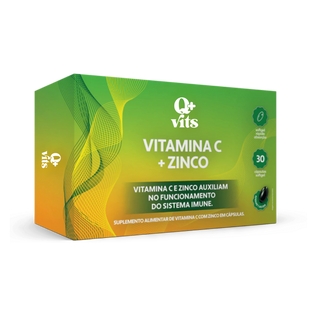 Vitamina C + Zinco 30 Cápsulas Softgel
