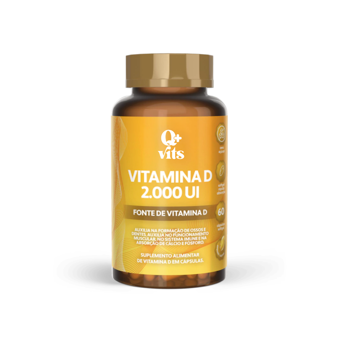 Vitamina D 2000UI 60 Cápsulas Softgel