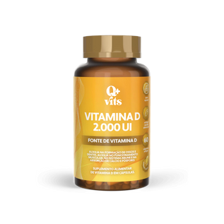 Vitamina D 2000UI 60 Cápsulas Softgel