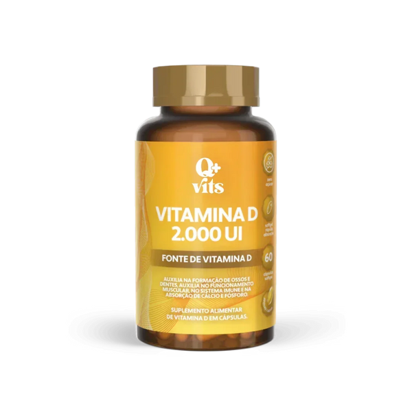 Vitamina D 2000UI 60 Cápsulas Softgel